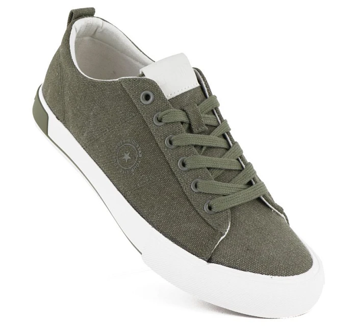 Pánské textilní tenisky zelené Big Star TT174292 Pánské textilní tenisky zelené Big Star TT174292