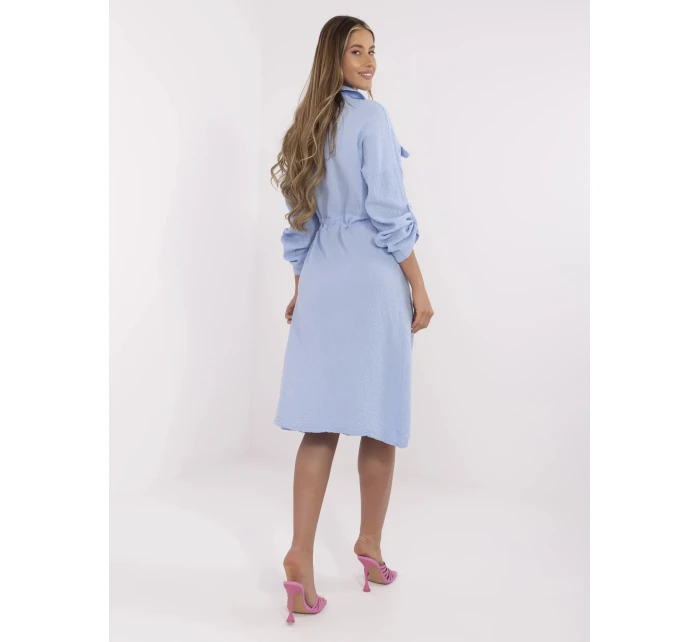 Šaty MI SK 91166.73 světle modré