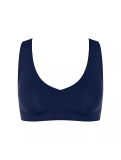 Dámská podprsenka  ZERO Feel 2.0 Bralette - BLUE - tm. modrá 2114 - SLOGGI