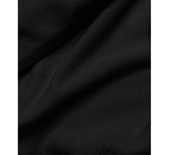 Černá melanžová dámská mikina s model 17059093 - J.STYLE