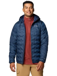 Columbia Delta Ridge II Péřová bunda s kapucí 2086222464 Navy blue L