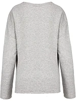 K 471 Dámská oversize mikina model 22509633 light grey heather - Kariban