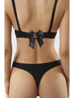 Julimex BA-19 mašle na zapínání 3 řady barva:polka-dot