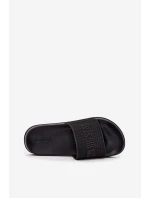 Pánské Pantofle Na Pěnové Podešvi Big Star SS174356 Černé Pánské Pantofle Na Pěnové Podešvi Big Star SS174356 Černé