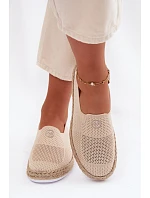 Dámské espadrilky Vinceza Béžové Dámské espadrilky Vinceza Béžové