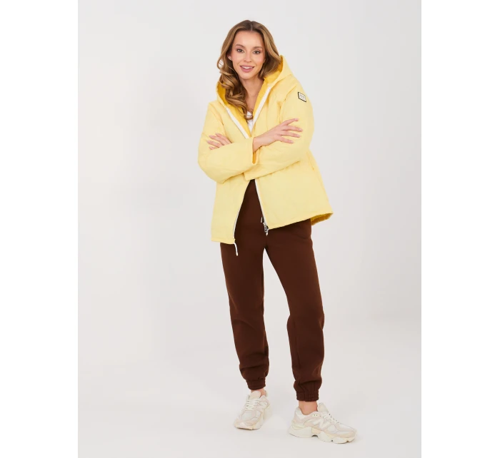 IT KR bunda 88925.15 světle žlutá IT KR bunda 88925.15 světle žlutá