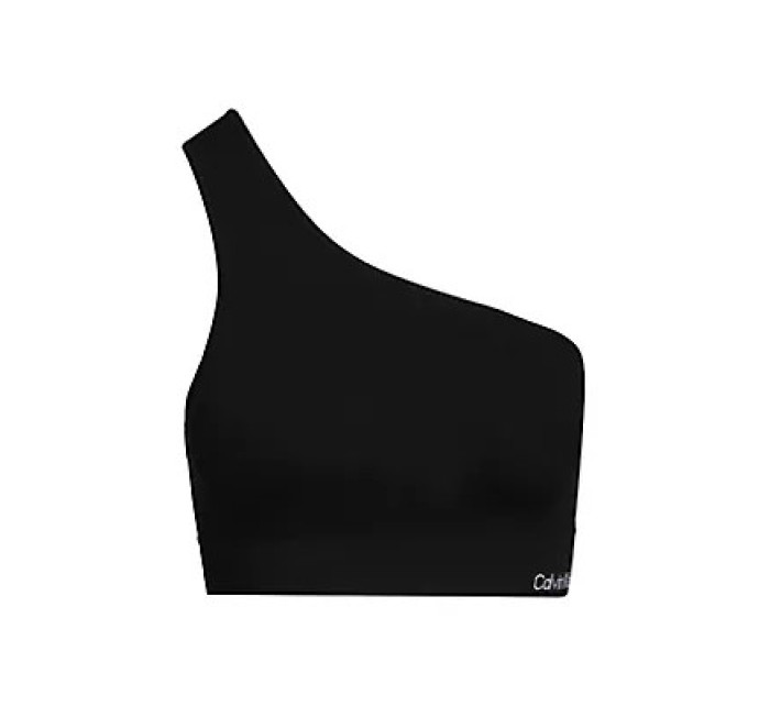 Plavky Dámské topy ONE SHOULDER BRALETTE KW0KW02313BEH - Calvin Klein