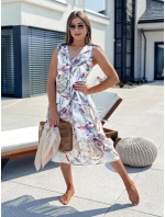 ROSALIE šaty bílé FashionStreet EY2528 ROSALIE šaty bílé FashionStreet EY2528