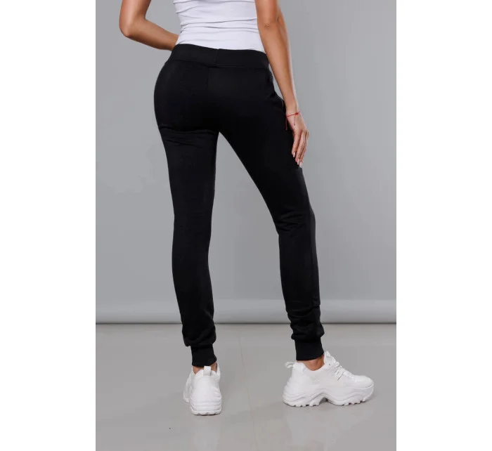 Černé teplákové kalhoty model 21475438 - J.STYLE