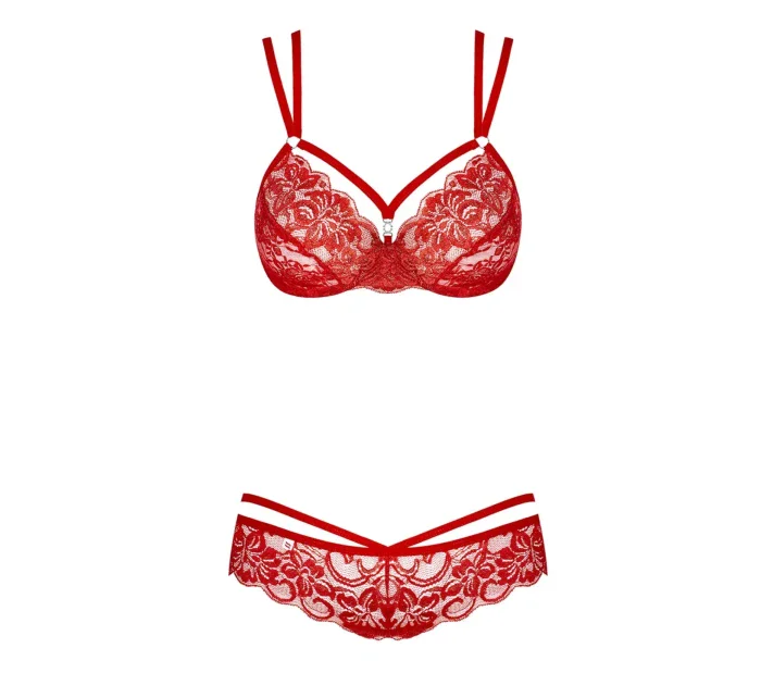 Erotická souprava 860-SET red - OBSESSIVE