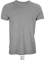 NEOBLU Loris Unisex piqué tričko 24.3775 grey melange