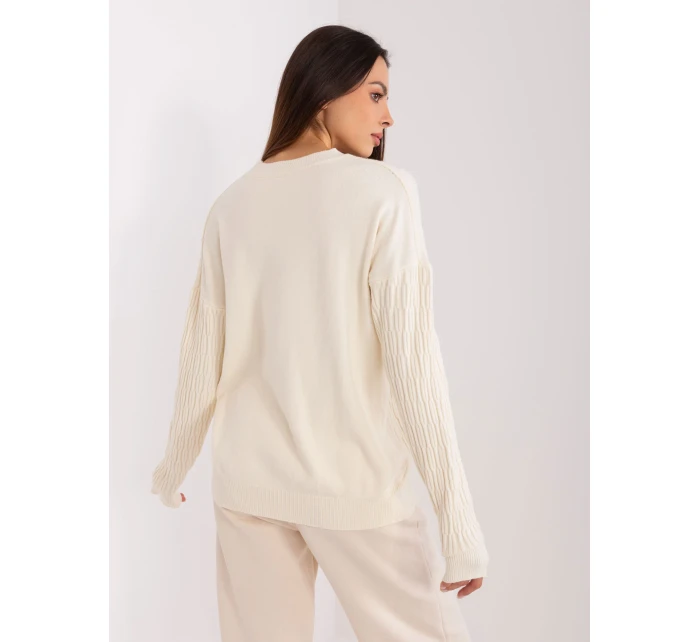 Jumper AT SW 2338.14P světle béžový