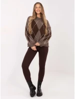 Leginsy model 21782506 ciemny brązowy - FPrice