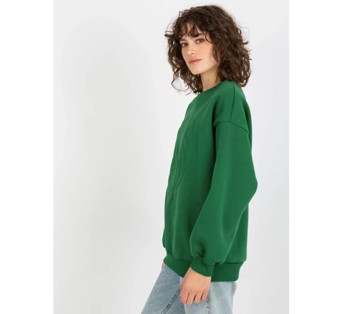 Mikina EM BL 617 4.41P tmavě zelená