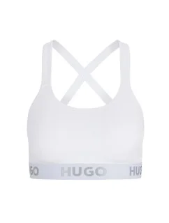 BOSS Dámská sportovní podprsenka Padded Bralette 50469628-100 - HUGO
