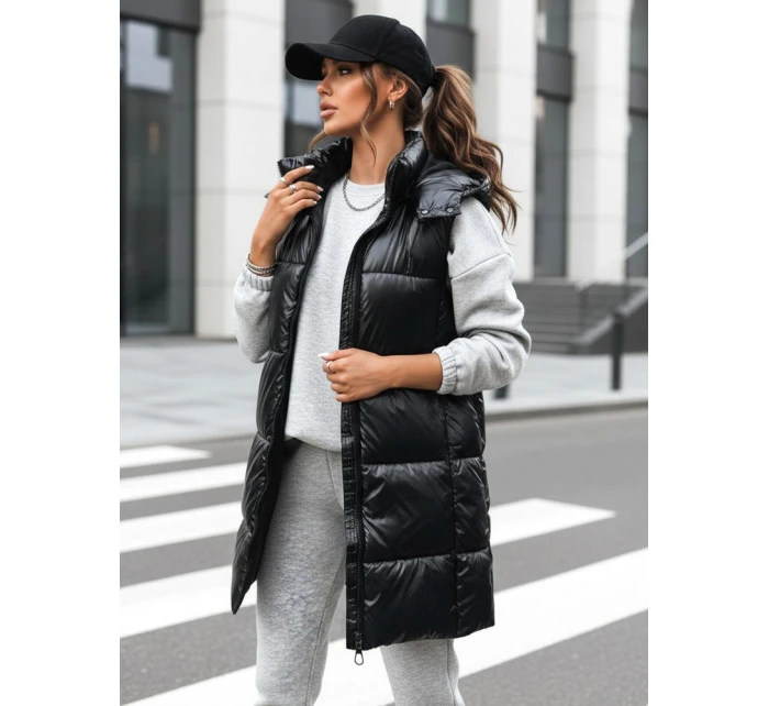 Dámská dlouhá vesta GANT černá FashionStreet TY3839