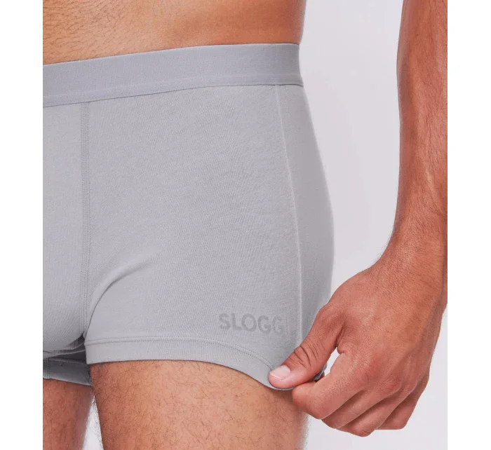 Pánské boxerky GO ABC 2.0 Hipster 2P - GRAY - šedé 00FU - SLOGGI Pánské boxerky GO ABC 2.0 Hipster 2P - GRAY - šedé 00FU - SLOGGI