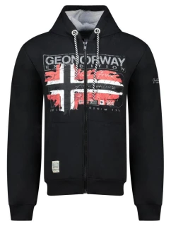Geographical Norway Sweatshirt Grusty DB 100 M WZ3083H/GN-Black pánské