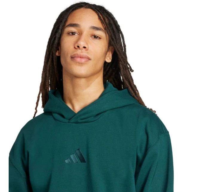 Pánské mikiny  Fleece Hoodie Green pánské model 21738003 - ADIDAS