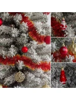 PLASTOVÉ TVAROVÁNÍ CETKY BEZPEČNÉ VÁNOČNÍ STROMEK 10KS SLÍDA