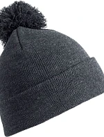 Result Headwear RC 028X Pletená čepice s bambulí 28.028X grey