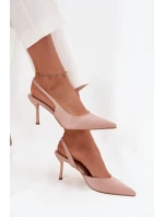 s odhalenými Béžové model 21715420 - Boto