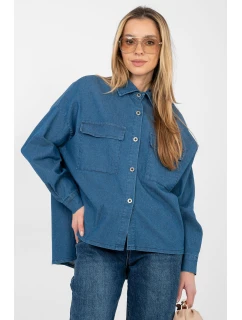 Košile s dlouhým rukávem  model 224204 Italy Moda