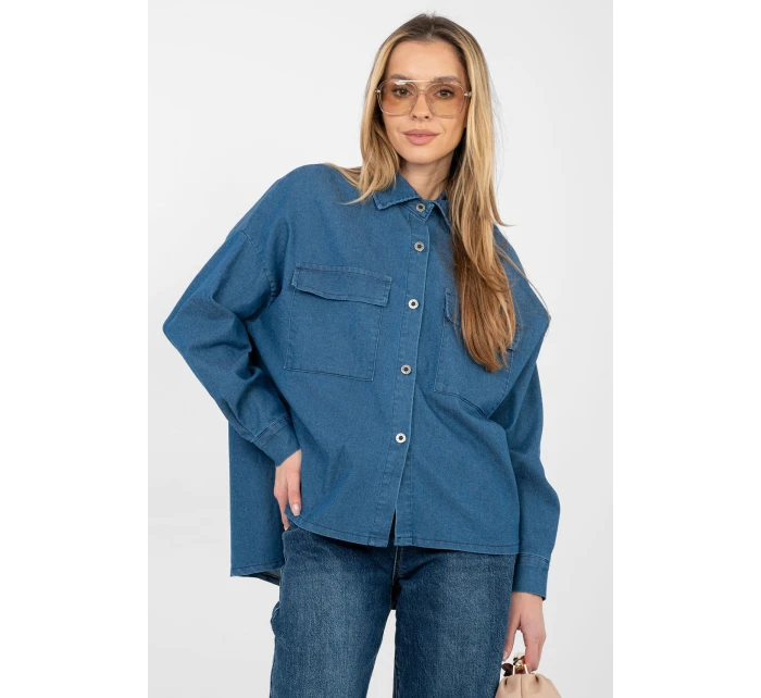 Košile s dlouhým rukávem  model 224204 Italy Moda