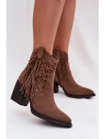 Boty na podpatku  model 224704 Step in style