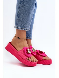 Klapky na platformě model 229726 Step in style