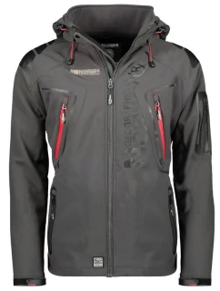Geographical Norway Techno DB MEN 056 WU1060H/GN-DARK GREY softshellová bunda
