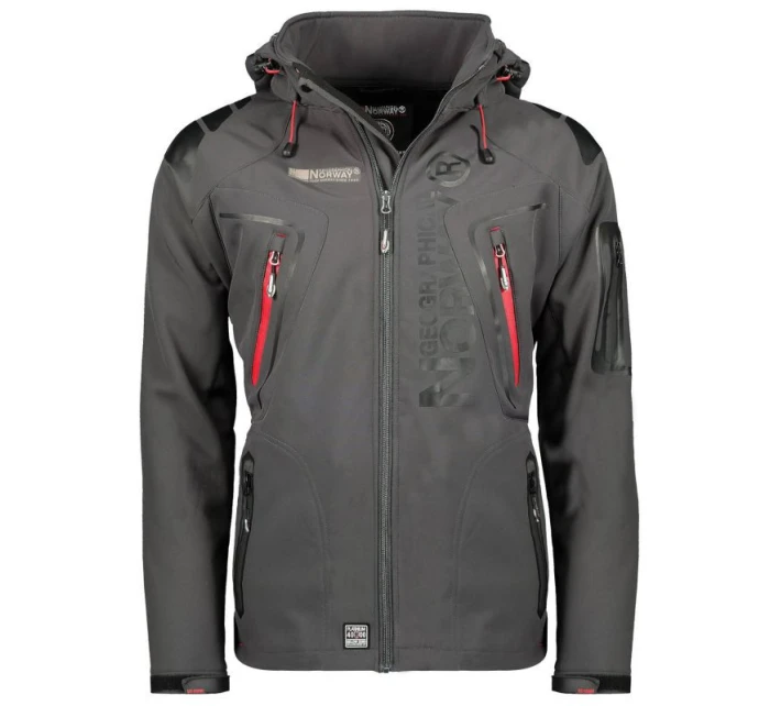 Geographical Norway Techno DB MEN 056 WU1060H/GN-DARK GREY softshellová bunda