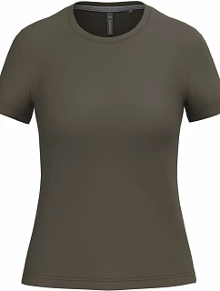 Kariban K 380 Dámské tričko 20.K380 dark khaki