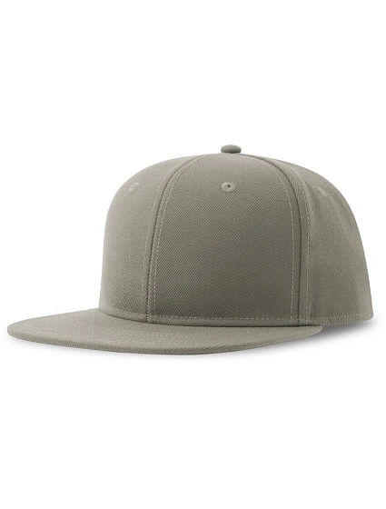 Atlantis Headwear Snap Back-S 6 panelová baseballová kšiltovka 33.0255 grey