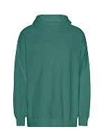 Neutral T 63111 Mikina s kapucí z těžké bio IC bavlny "Tiger" 77.T311 teal