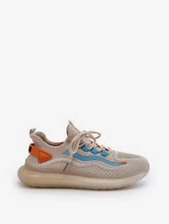 Pánské sportovní boty HI-POLY SYSTEM Big Star NN174452 Beige