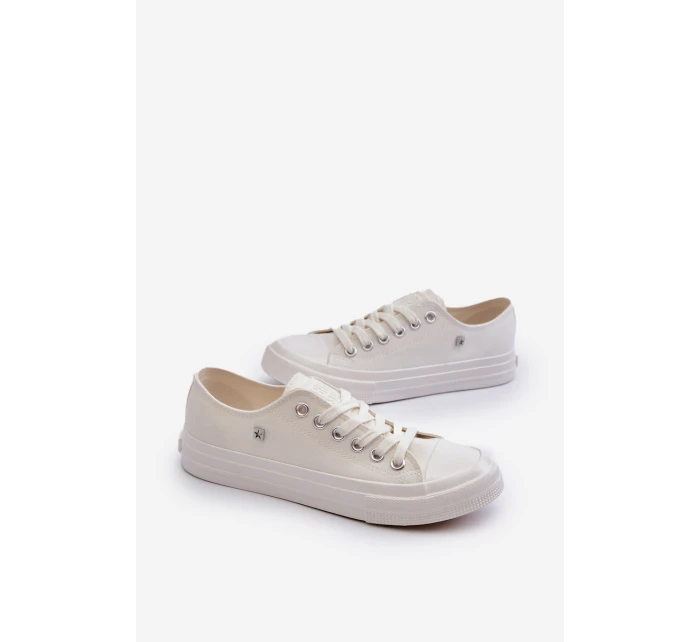 Mužské nízké tenisky Big Star NN174111 Bílé Mužské nízké tenisky Big Star NN174111 Bílé