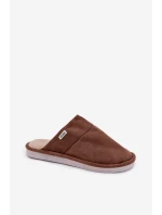 Pánské hnědé pantofle model 21793839 - Boto Pánské hnědé pantofle model 21793839 - Boto