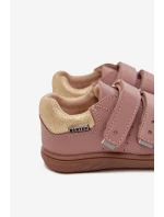 Dětské kožené polobotky Barefoot Růžové model 22031682 - Bartek S.A. Dětské kožené polobotky Barefoot Růžové model 22031682 - Bartek S.A.