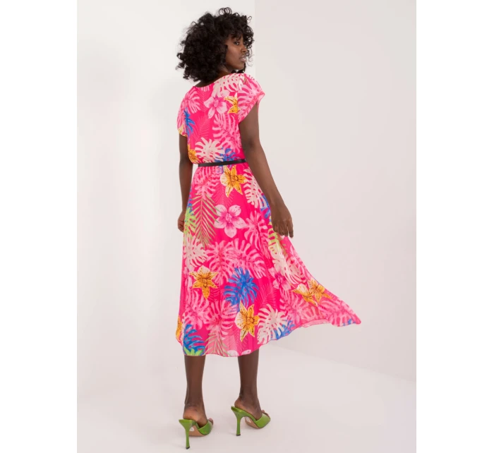 Šaty DHJ SK 8839 3.30 tmavě růžová