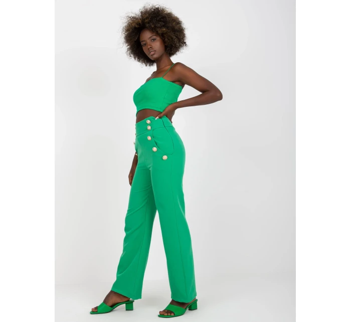 DHJ kalhoty SP 16008.01X zelená DHJ kalhoty SP 16008.01X zelená