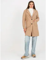 Dámský kabát TW EN BI 7372.18 béžoý