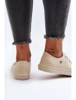 Klasické dámské tenisky Big Star Béžová Klasické dámské tenisky Big Star Béžová