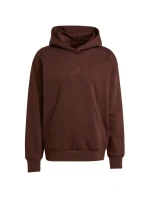 Pánská mikina model 22018579 Tmavě hnědá - ADIDAS