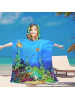 dětské plážové pončo s kapucí model 20965682 - Cotton World dětské plážové pončo s kapucí model 20965682 - Cotton World