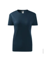 Dámské tričko Malfini Classic New W MLI-13302 tmavě modré - Malfini