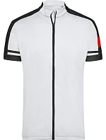 Daiber JN 454 Pánské cyklistické tričko se zipem 02.0454 white Daiber JN 454 Pánské cyklistické tričko se zipem 02.0454 white