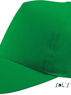SOL'S Buzz 5 panelová kšiltovka 25.8811 kelly green