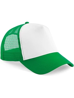 B 640 5 panelová Trucker kšiltovka model 22482105 pure green/white - Beechfield