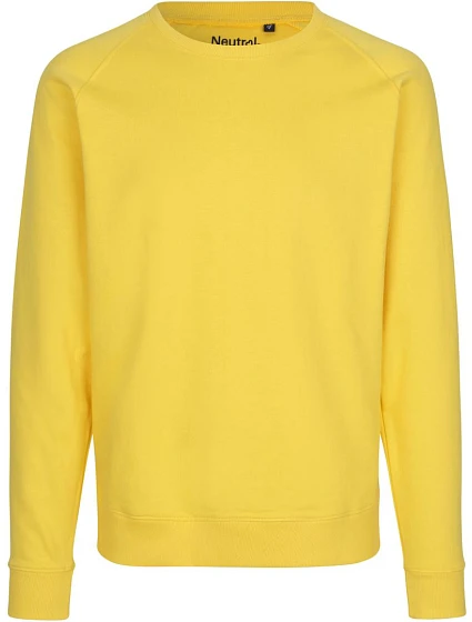 Neutral O 63001 Unisex raglánová mikina z bio bavlny 77.6301 yellow Neutral O 63001 Unisex raglánová mikina z bio bavlny 77.6301 yellow
